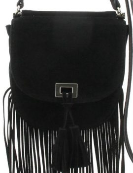 Small-black-faux-suede-shoulder-bag-1