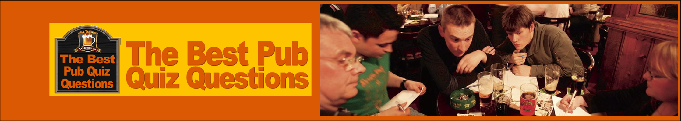 Best Pub Quiz Questions
